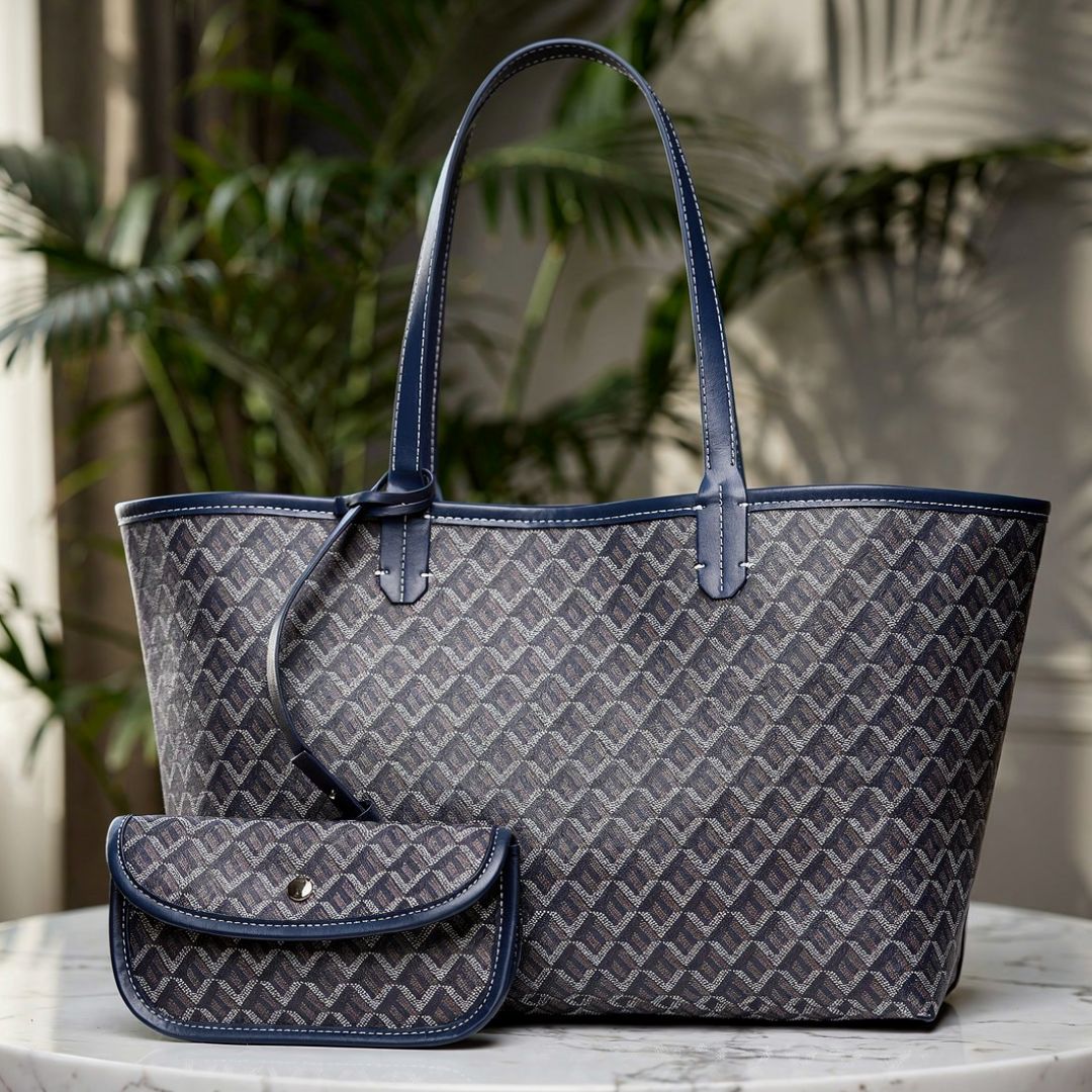 Lässige Umhängetasche für Damen | Tote Bag Set | PureTote