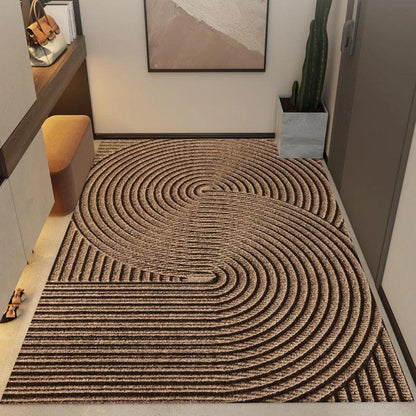 Permanently non-slip sand trap doormat