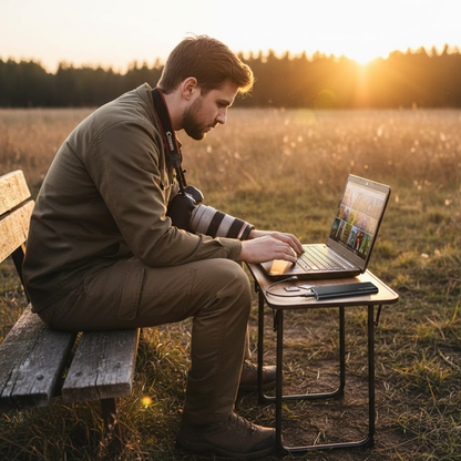 Ultrakompakte 4 TB USB-C Festplatte für sichere Datenspeicherung