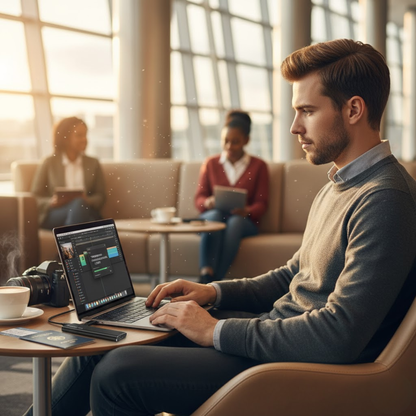 Ultrakompakte 4 TB USB-C Festplatte für sichere Datenspeicherung