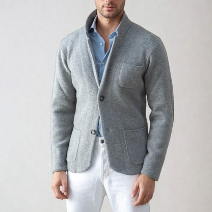 Winter Blazer - Herren Einreiher Lässig Freizeit Blazer