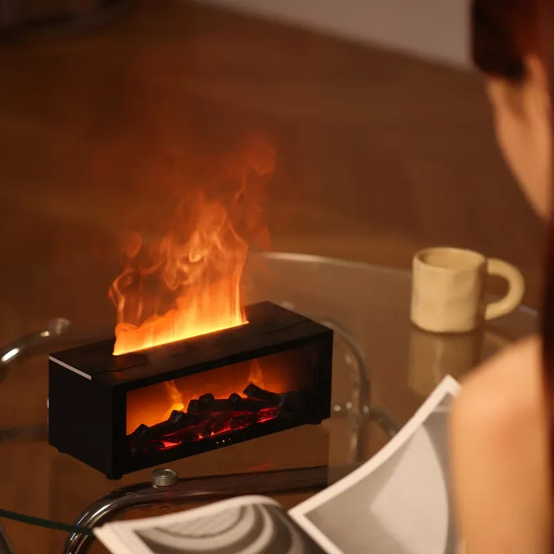 Aroma Diffuser | Elektrische Aroma Lampe mit Flammeneffekt | AromaFlame