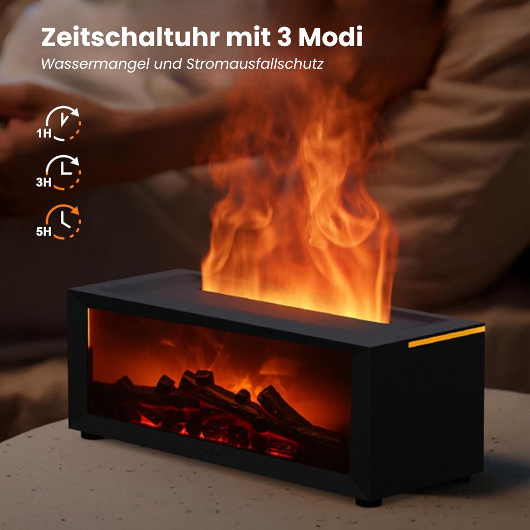 Aroma Diffuser | Elektrische Aroma Lampe mit Flammeneffekt | AromaFlame
