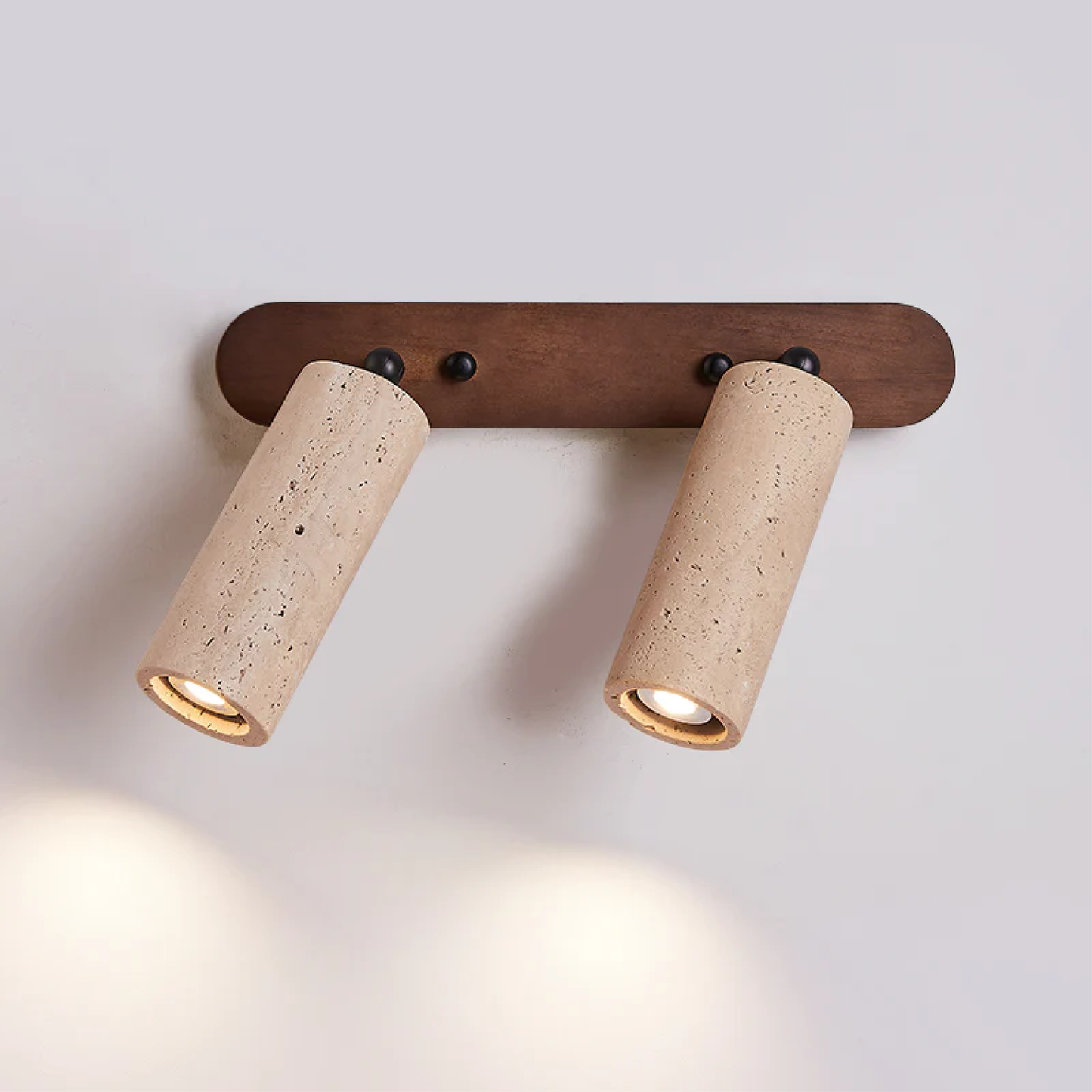 Travertin Drehbare Wandleuchte