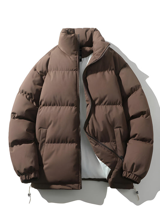 Pufferjacke - Herren warme gepolsterte Oversized-Jacke für den Winter