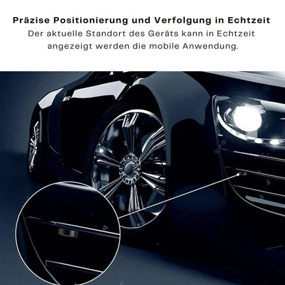 Discreet GPS tracker with magnetic mount &amp; real-time tracking