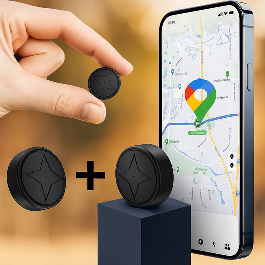 Discreet GPS tracker with magnetic mount &amp; real-time tracking