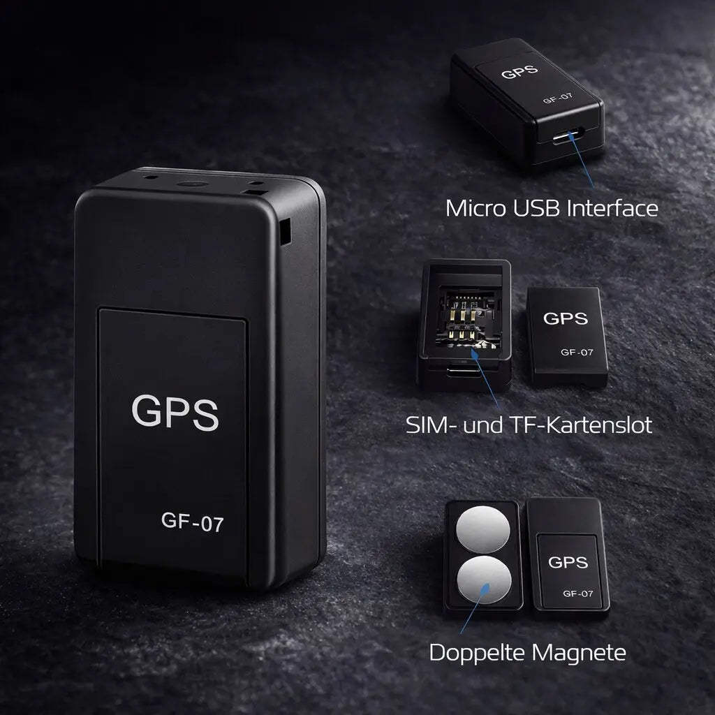 GPS Tracker für Auto | Mini GPS Tracker ohne Abonnement | Locaro