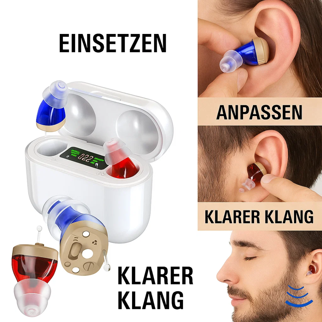 Wireless rechargeable hearing aids