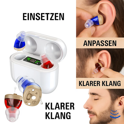 Wireless rechargeable hearing aids