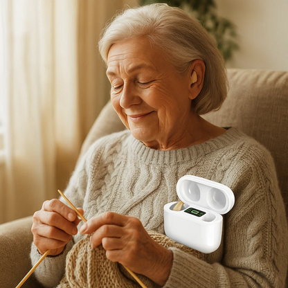 Wireless rechargeable hearing aids