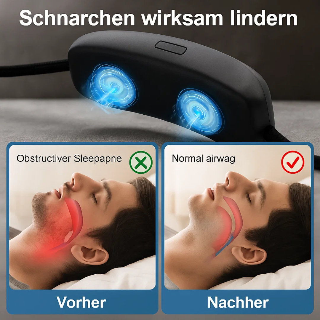 Effective anti-snoring device chin strap