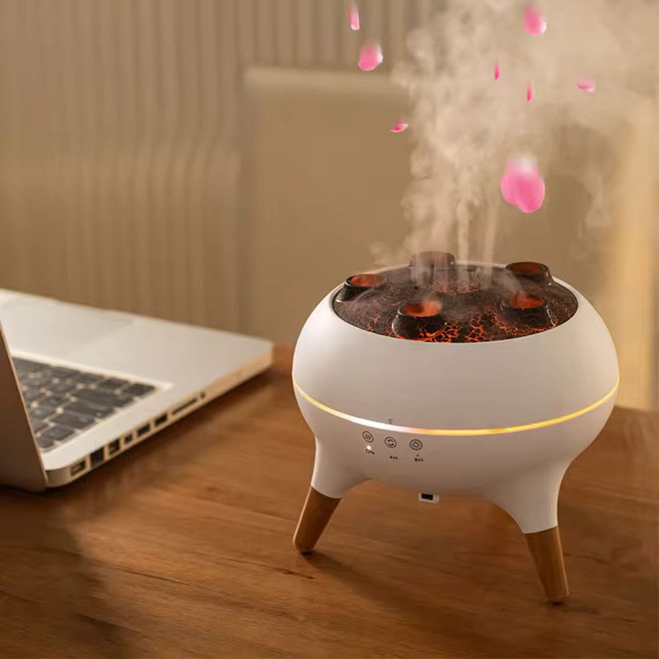 Luftbefeuchter & Diffusor | Aroma Diffusor mit LED-Licht & Timer | JellyDream