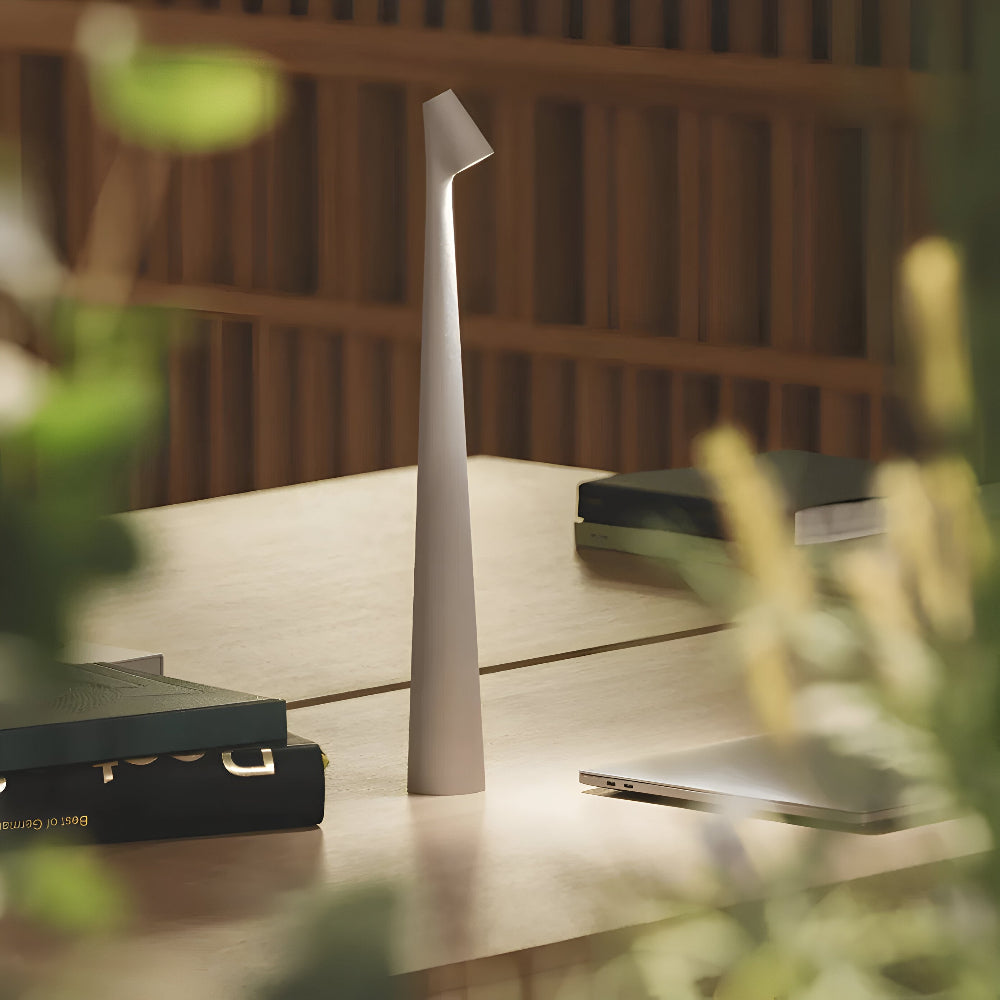 Kabellose LED Tischlampe | Lampe für Wohnzimmer & Schreibtisch | Moderne wiederaufladbare Tischleuchte | VivaLume