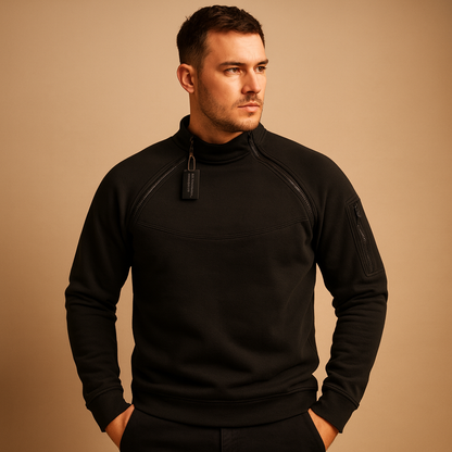 Herren Rundhals-Pullover | Reguläre Passform mit sauberem, alltäglichem Stil