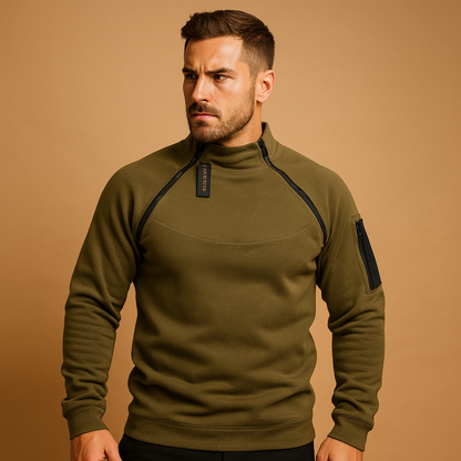 Herren Rundhals-Pullover | Reguläre Passform mit sauberem, alltäglichem Stil
