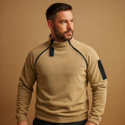 Herren Rundhals-Pullover | Reguläre Passform mit sauberem, alltäglichem Stil