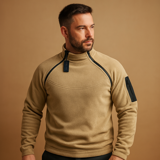 Herren Rundhals-Pullover | Reguläre Passform mit sauberem, alltäglichem Stil