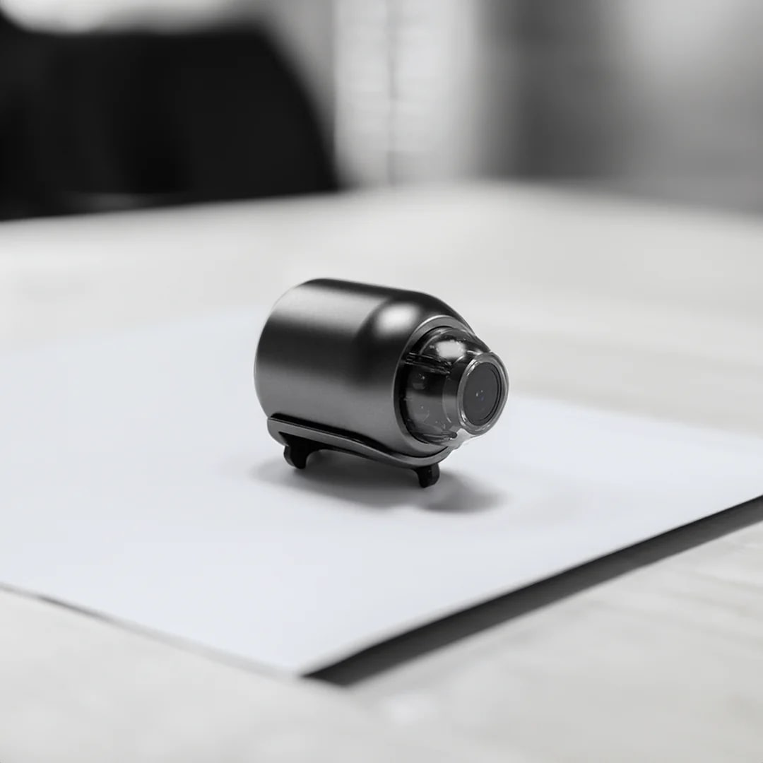 Smarte HD-Minikamera mit App & Bewegungserkennung