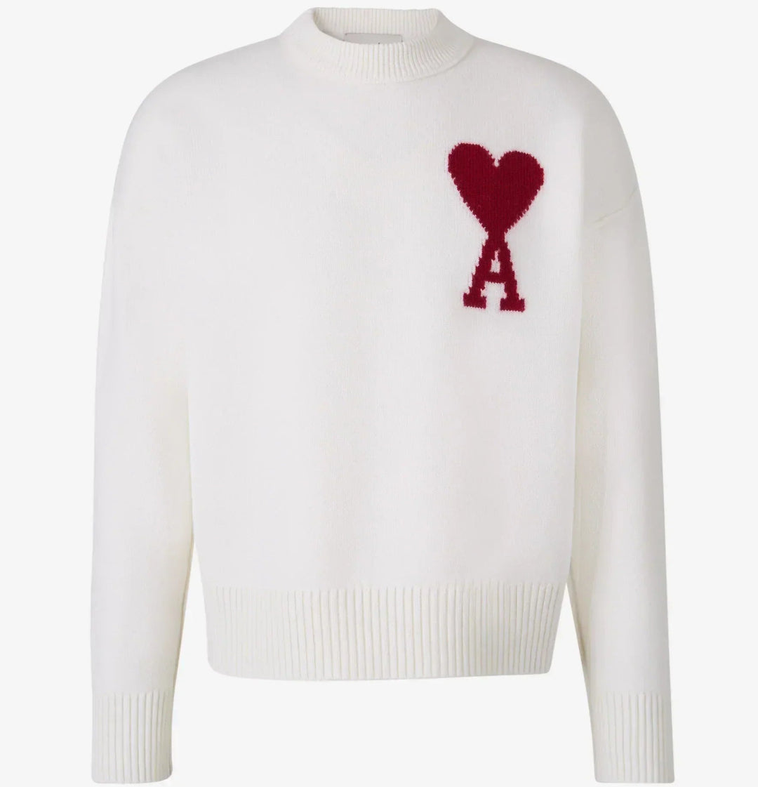 Women's sweater with heart motif – style &amp; comfort
