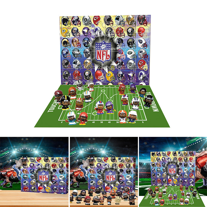 NFL Adventskalender – Team-Themen tägliche Überraschungen