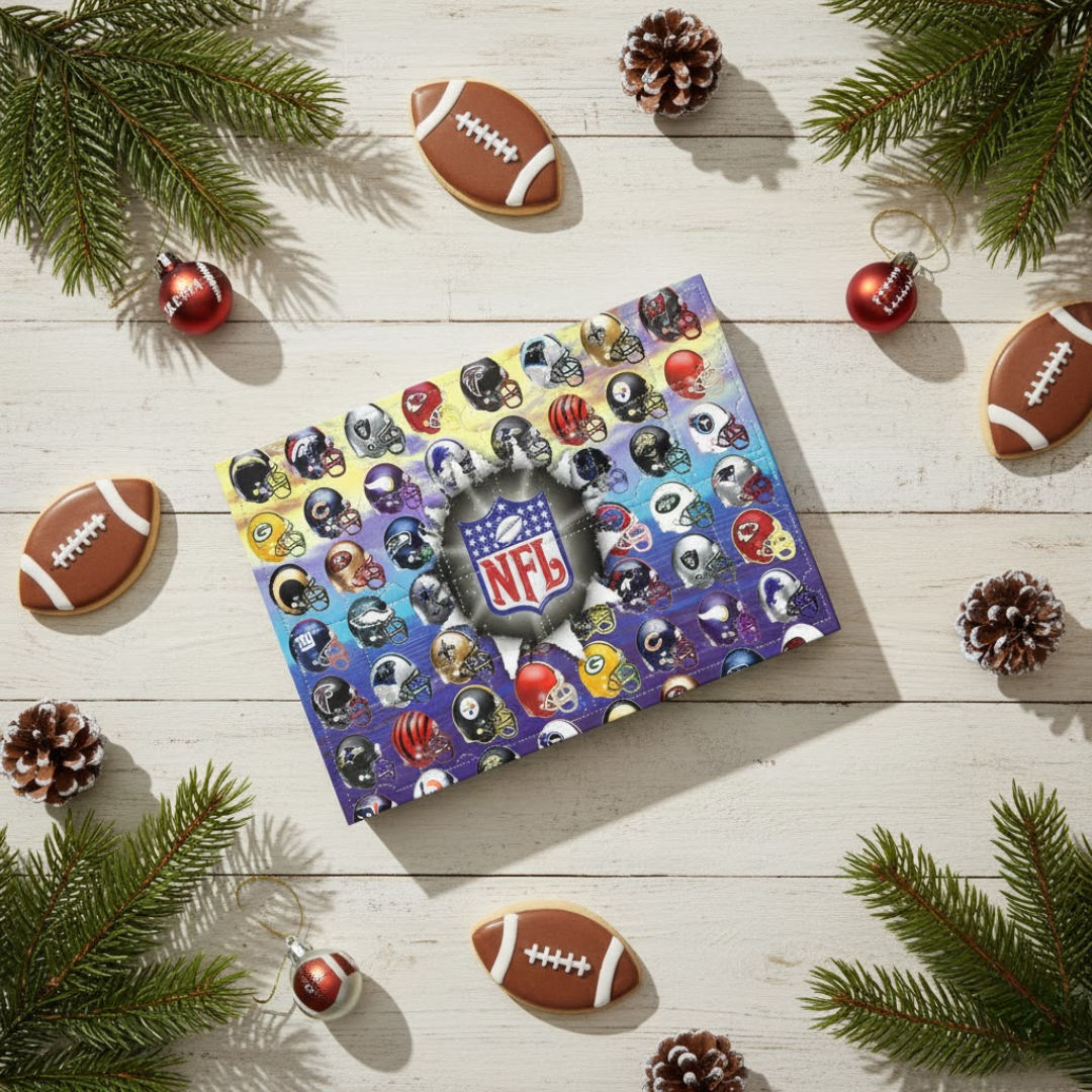 NFL Adventskalender – Team-Themen tägliche Überraschungen