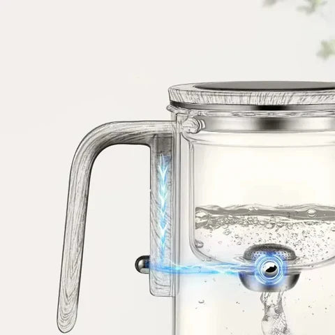 Glas Teekanne mit Sieb | PureTee