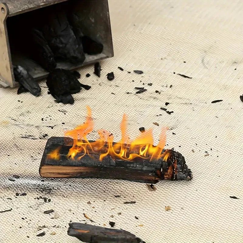 Raffinato - Hitzebeständige Faltbare BBQ-Schutzmatte bis 800 °C