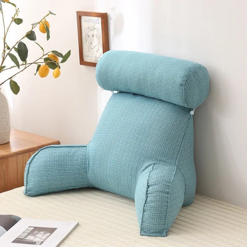 Rückenstützkissen & Lesekissen | Kissen für Bett & Sofa mit Armlehnen | RelaxPillow