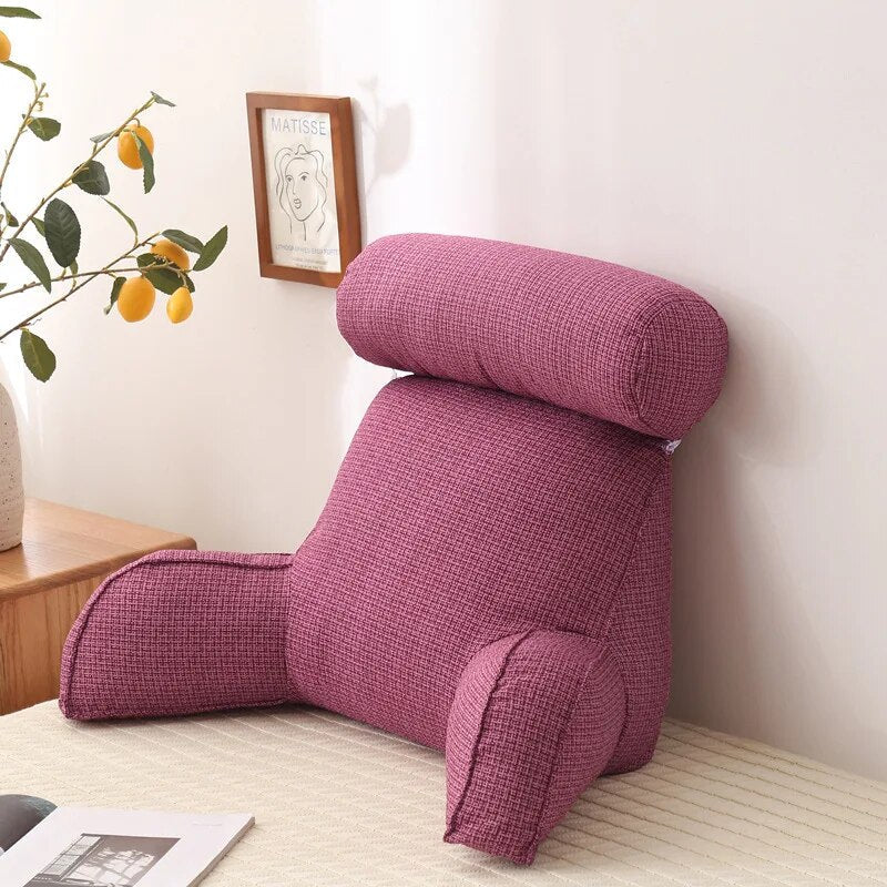Rückenstützkissen & Lesekissen | Kissen für Bett & Sofa mit Armlehnen | RelaxPillow