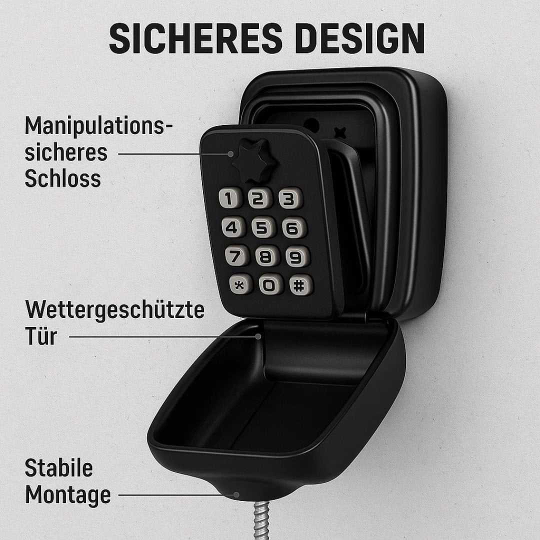 Schlüsselsafe Outdoor | Schlüsselsafe mit Code | SafeHaus