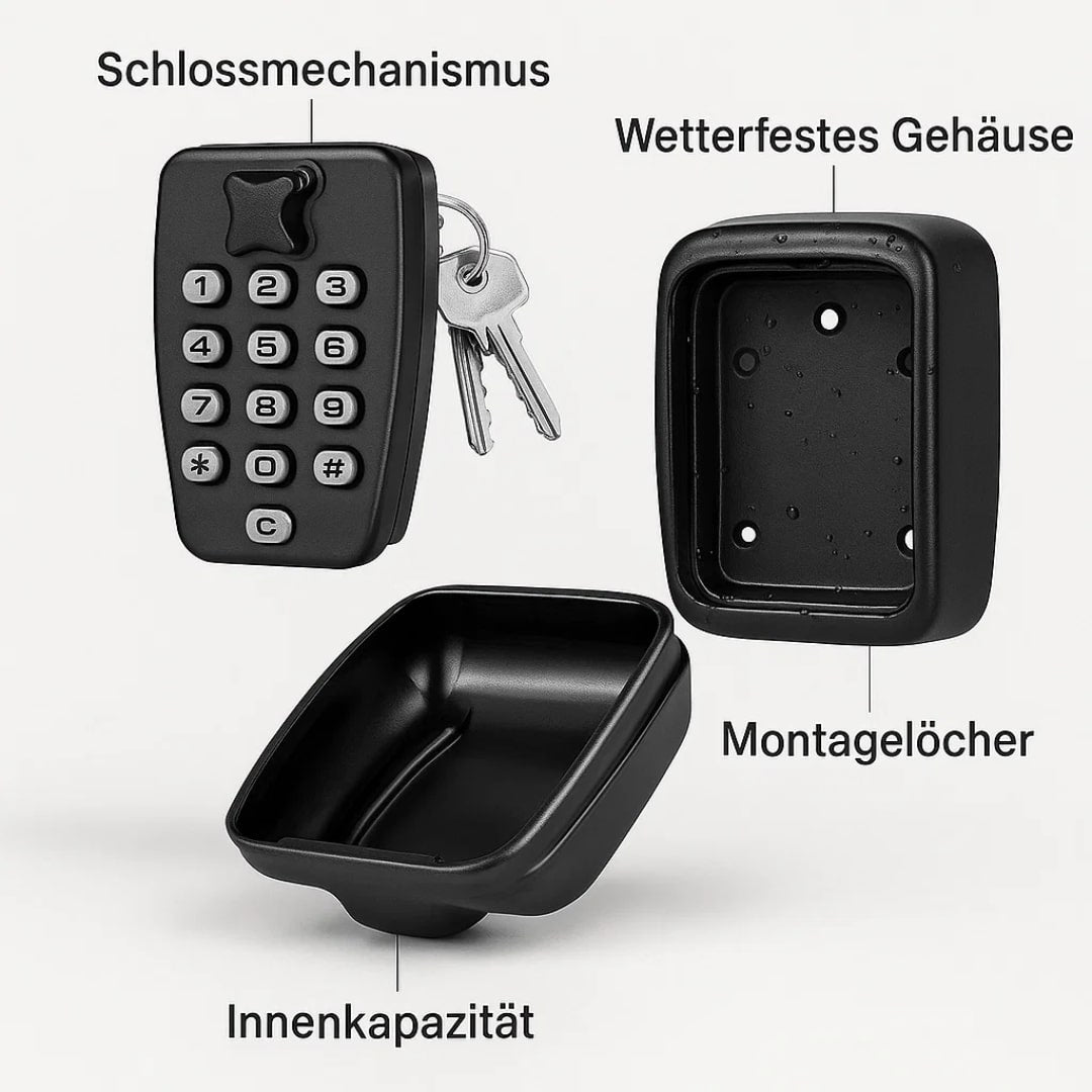 Schlüsselsafe Outdoor | Schlüsselsafe mit Code | SafeHaus
