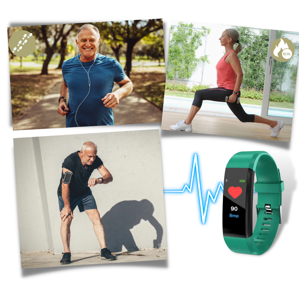 Senioren Smartwatch | Herzfrequenz & Blutdruck immer im Blick
