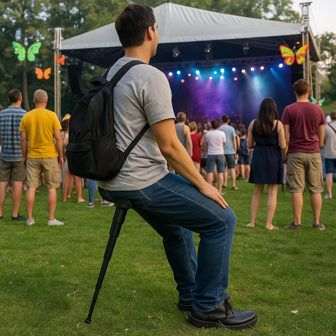 Tragbarer Mini-Klappstuhl für unterwegs