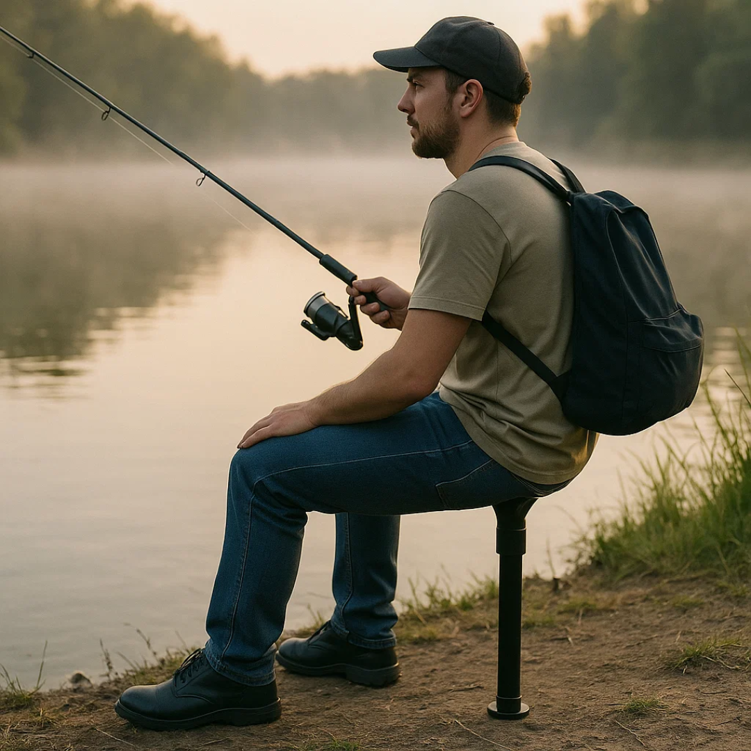 Tragbarer Mini-Klappstuhl für unterwegs