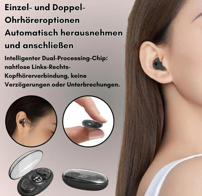 Ultraflache Bluetooth-Kopfhörer für Schlaf & Alltag