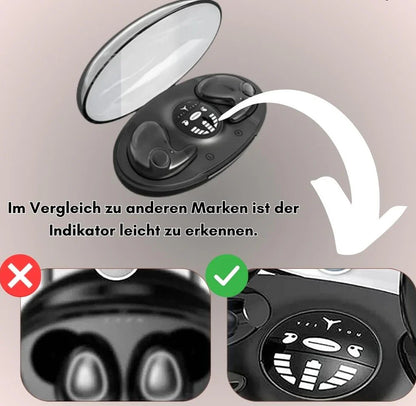 Ultraflache Bluetooth-Kopfhörer für Schlaf & Alltag