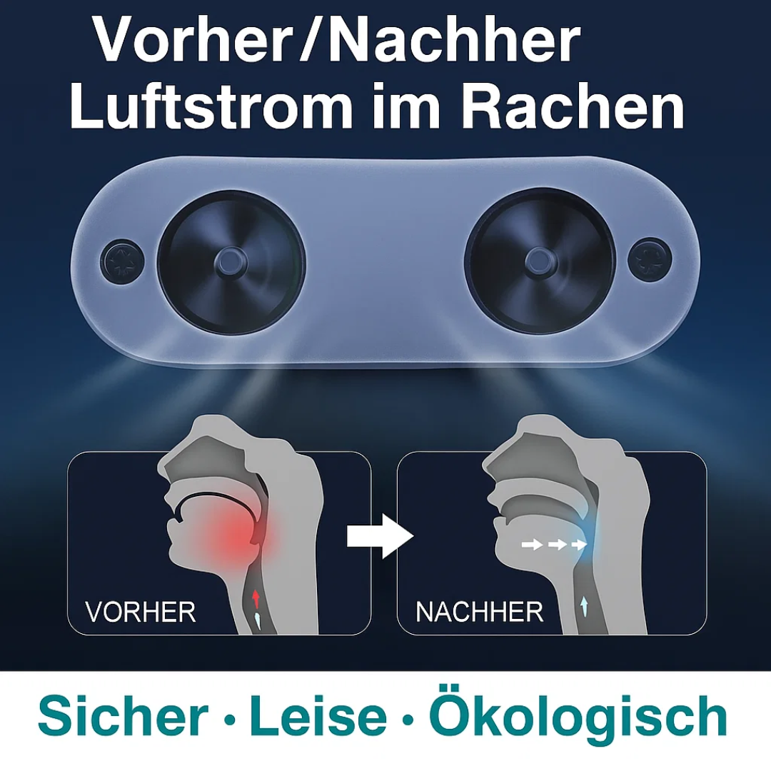 Micro-CPAP Schlafapnoe-Gerät für Reisen & Anti-Schnarchen