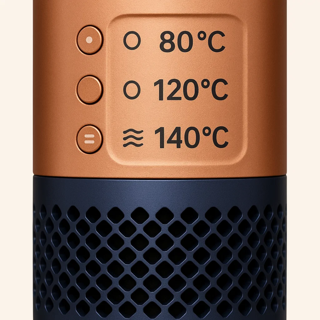 2-in-1 Föhn- und Glätteisen für müheloses Haarestyling