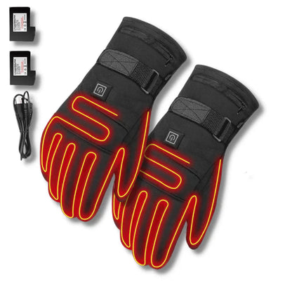 Heated gloves – with touchscreen &amp; 3 heat settings