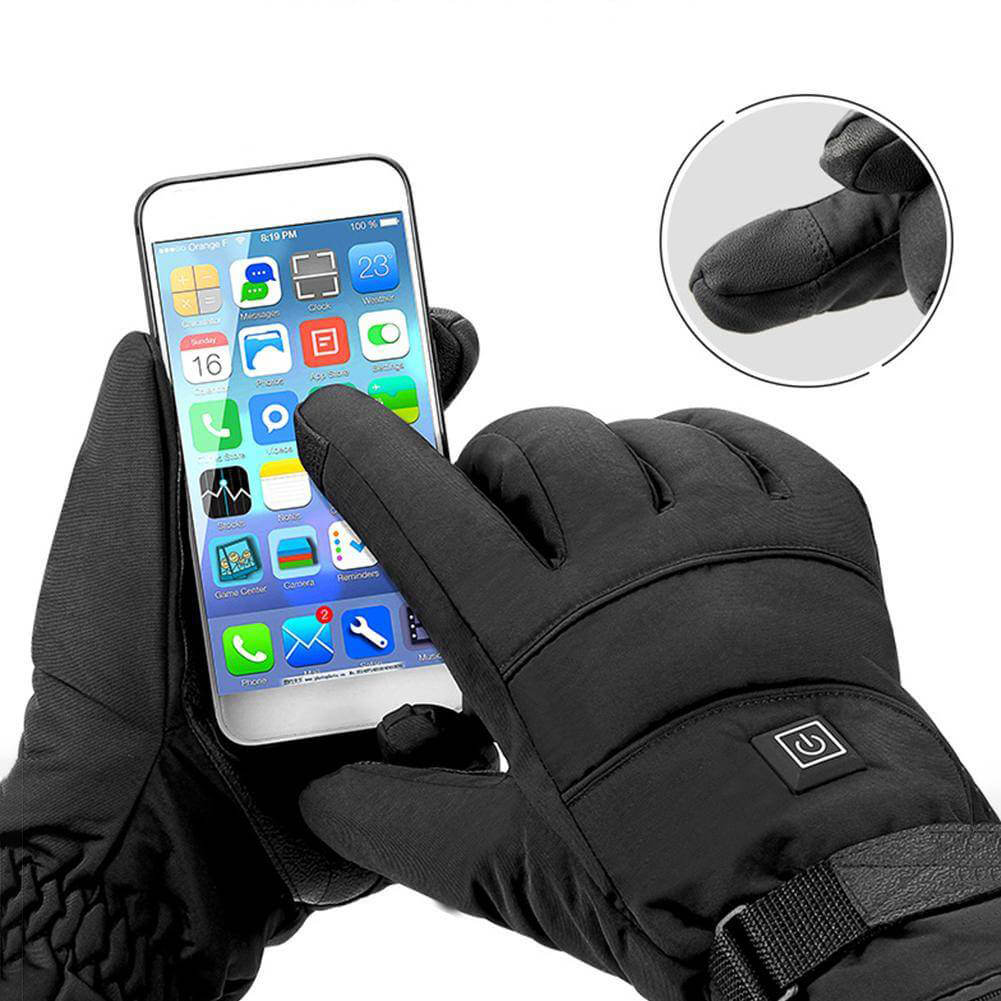 Heated gloves – with touchscreen &amp; 3 heat settings