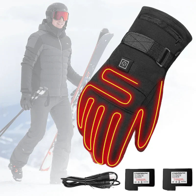 Heated gloves – with touchscreen &amp; 3 heat settings