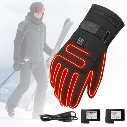 Heated gloves – with touchscreen &amp; 3 heat settings