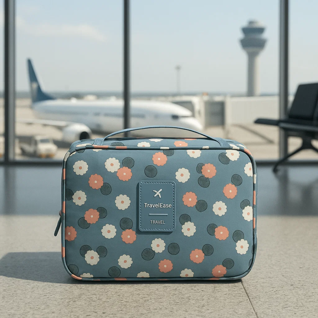 Wasserabweisende Reise-Kosmetiktasche mit Haken