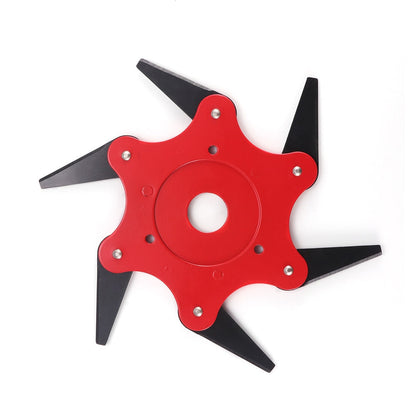 Universeller 6-Klingen Schneidkopf für Rasentrimmer