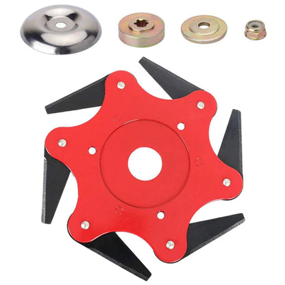 Universeller 6-Klingen Schneidkopf für Rasentrimmer