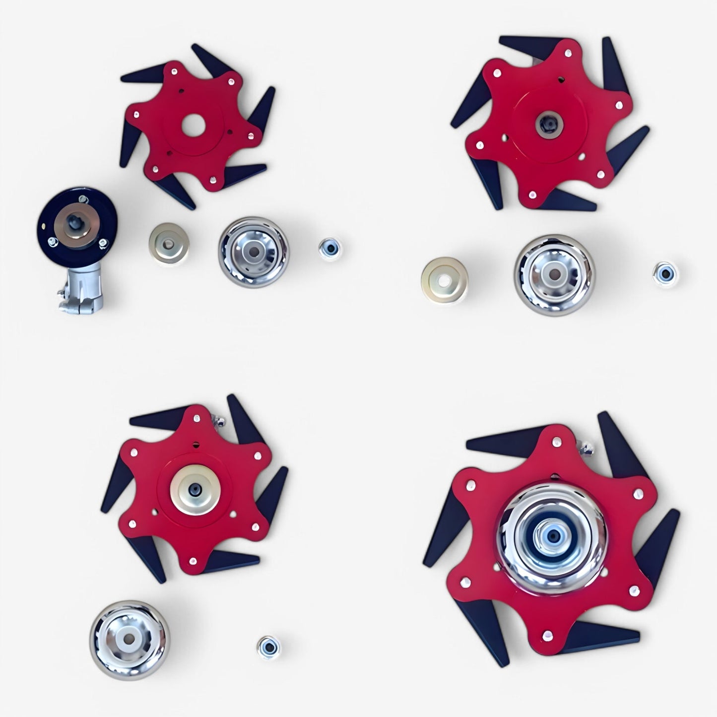 Universeller 6-Klingen Schneidkopf für Rasentrimmer