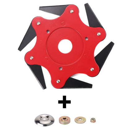 Universeller 6-Klingen Schneidkopf für Rasentrimmer