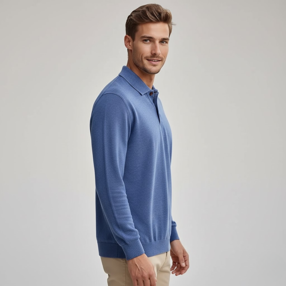 Kaschmir Poloshirt – Eleganz in Reinform